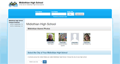 Desktop Screenshot of midlothianhighschool.net